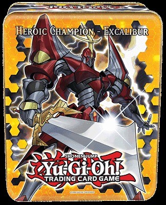 Yugioh Heroic Champion Excalibur Tin   2012 Wave 1   Windup Rabbit 