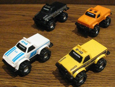   Mini Trucks 4x4 FORD #23 / 5 10 Chevy yellow & black / Rampage 2.2