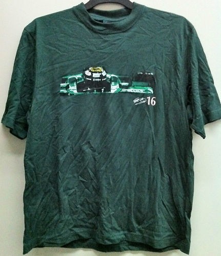 JAGUAR RACING OFFICIAL MENS 100% DARK GREEN COTTON T SHIRT BRAND NEW 