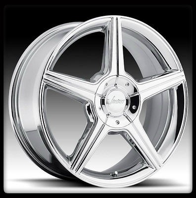   168 AUTOBAHN CHROME 17 IN 5X108 5X4.25 JAGUAR XJ WHEELS RIMS +40