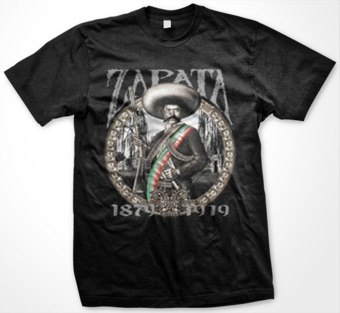 Emiliano Zapata Salazar Mexican Revolution Men T shirt