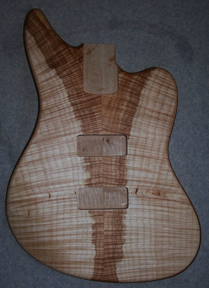 Jaguar Bass Type Bass Guitar Body Parts