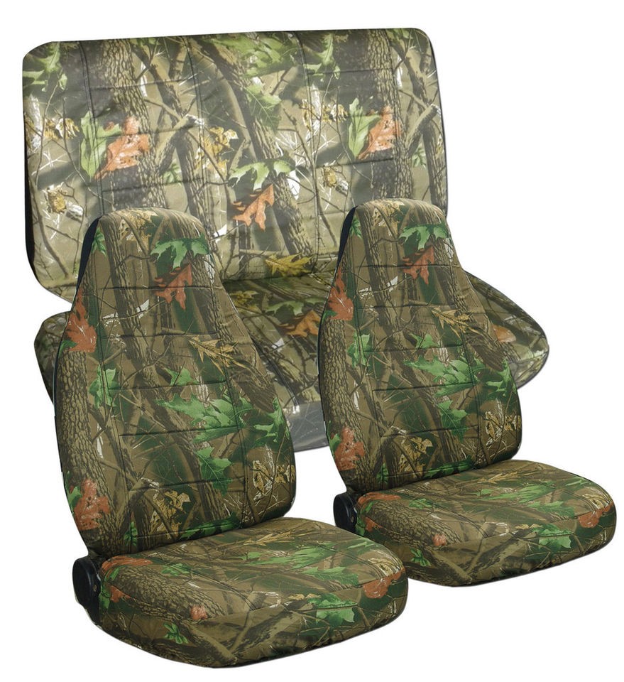 Jeep wrangler TJ camo tree front+rear car seat covers,OTHER COLORS 