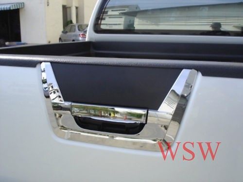 05 06 07 10 Nissan Frontier D40 Navara pickup CHROME TAILGATE COVER 