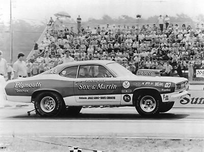 Sox & Martin The Boss 1972 Plymouth Duster Pro Stocker PHOTO