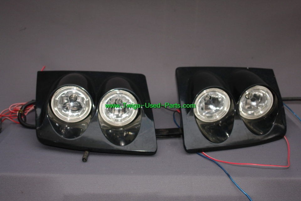 Nissan S13 180sx 240sx Quad Halo Headlights 89 90 91 92 93 94 (Fits 