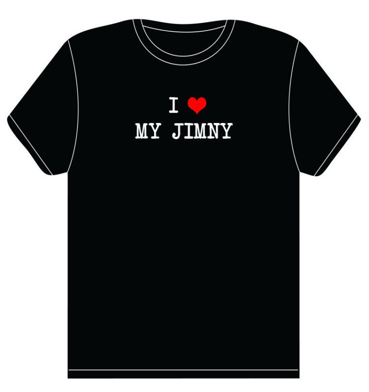 LOVE MY JIMNY T SHIRT  all szs  Suzuki car owners