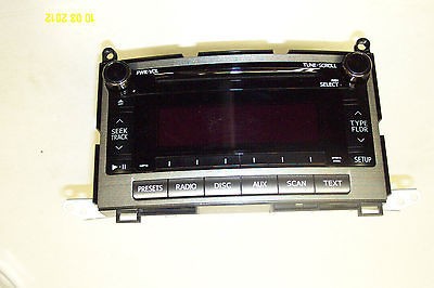 09 11 Toyota Venza Radio Cd WMA  A518AC 86120 0T090 *