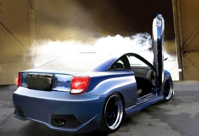 TOYOTA CELICA T23 REAR BUMPER ONLY LAMBO PART OF BODY KIT BODYKIT