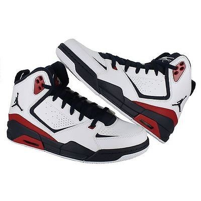 AIR JORDAN SC2 SC 2 WHITE NAVY GYM RED USA COLOR MENS US SIZE 11, UK 