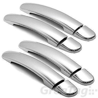 FOR SKODA YETI VW POLO TIGUAN 2010 2011 CHROME DOOR HANDLE COVER W/ i 