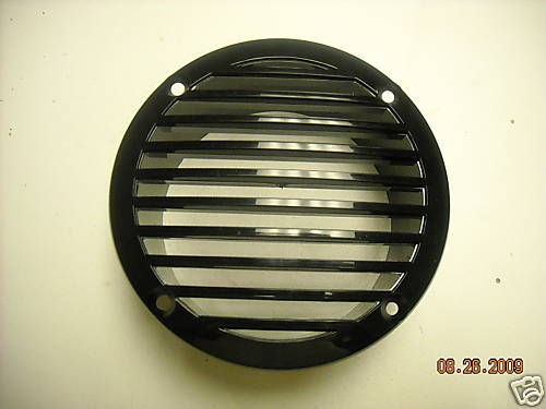 SEARAY BLACK ROUND VENT GLASTRON BOAT RARE VENT