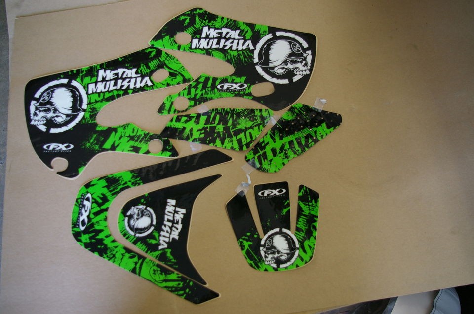 METAL MULISHA GRAPHICS KAWASAKI KLX110 KX65 & SUZUKI RM65 DRZ110