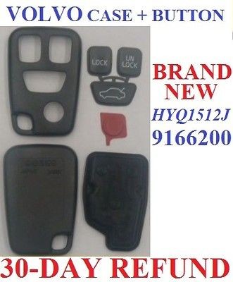 1997   2005 VOLVO 4 Button KEY KEYLESS SHELL CASE BUTTON for HYQ1512J 