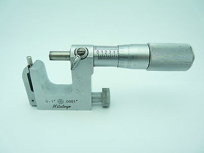 Mitutoyo 0 1 (.0001) No. 117 107 Uni Micrometer Multi Anvil