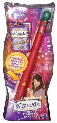 DISNEY WIZARDS of WAVERLY PLACE Magical Lights & Sounds Wand New