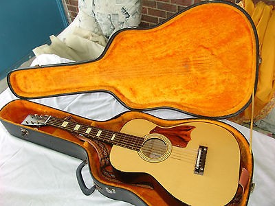 Harmony Stella Acoustic Guitar H6134 USA Vintage Nice