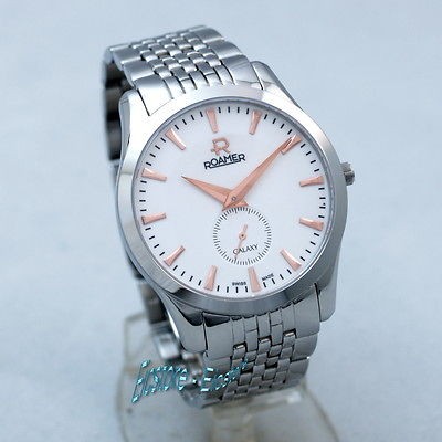 SALE~ Roamer GALAXY Mens Stainless Steel Swiss Dress Watch