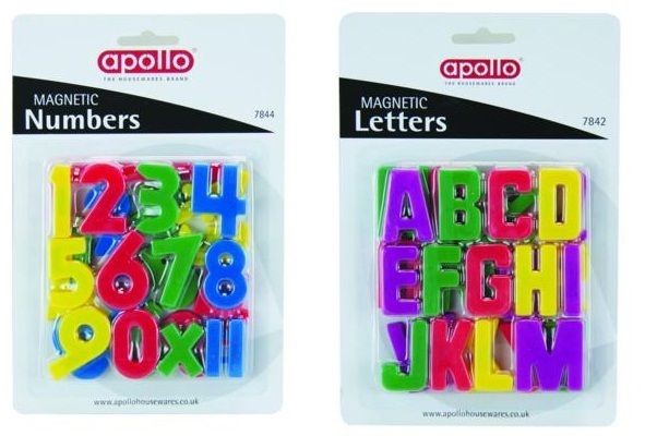 CHILDRENS KIDS LEARNING LETTER NUMBER MAGNETS FRIDGE MAGNET MAGNETIC 