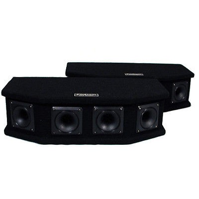 DJ Band Sub Add On Tweeter Box Pair Speaker System New TW6