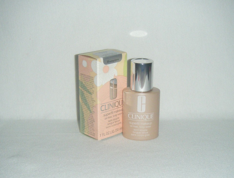 Clinique Superfit Makeup Oil Free Long Wear ~ Choose Shade ~ 1.0 oz 