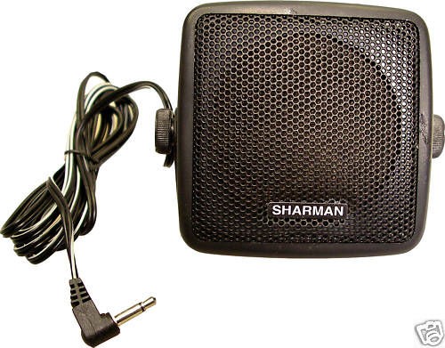 RADIO COMMUNICATIONS EXTENSION SPEAKER CB,HAM,SCANNER