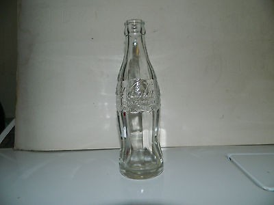 Original Vintage Canadian Clear Glass 6oz Coca Cola Bottle