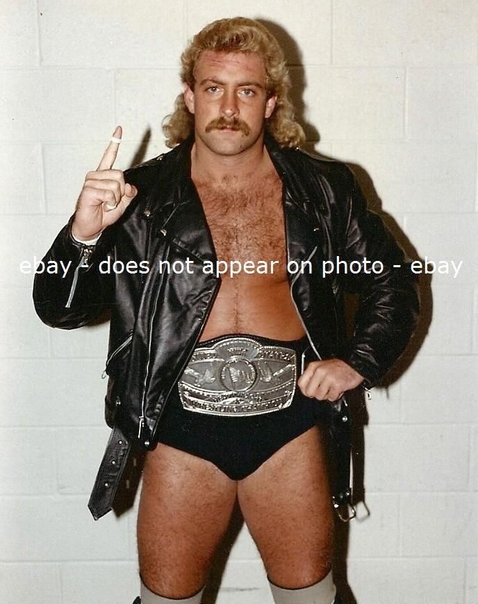 MAGNUM TA TERRY ALLEN NWA PROFESSIONAL WRESTLING BELT WRESTLER 8 X 10 