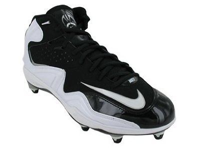   mens sz 13 nike zoom merciless D football cleats superbad white black