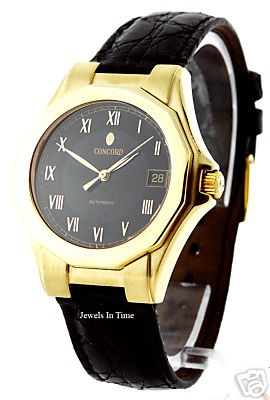 Concord Mariner Mens 18k Yellow Gold Limited Edition