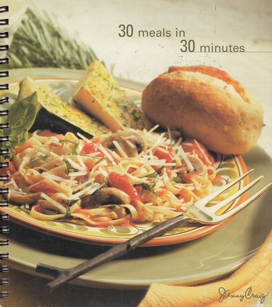 jenny craig, Cookbooks