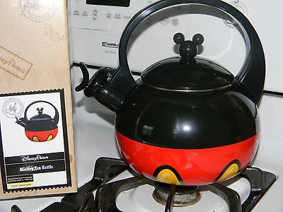   BEST of MICKEY TEA KETTLE Kitchen Body Part Whistle Tea Pot NEW