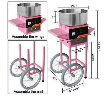 cotton candy cart in Cotton Candy