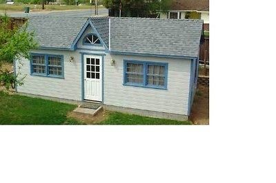 20 x 30 guest house cottage modular cabin w/ fully finished interior 