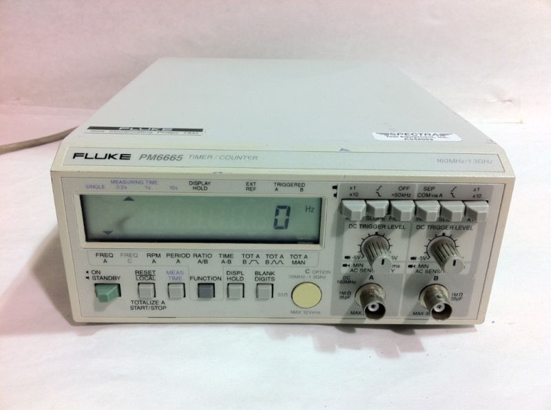 Fluke / Philips PM6665 Timer / Counter 160MHz / 1.3 GHz