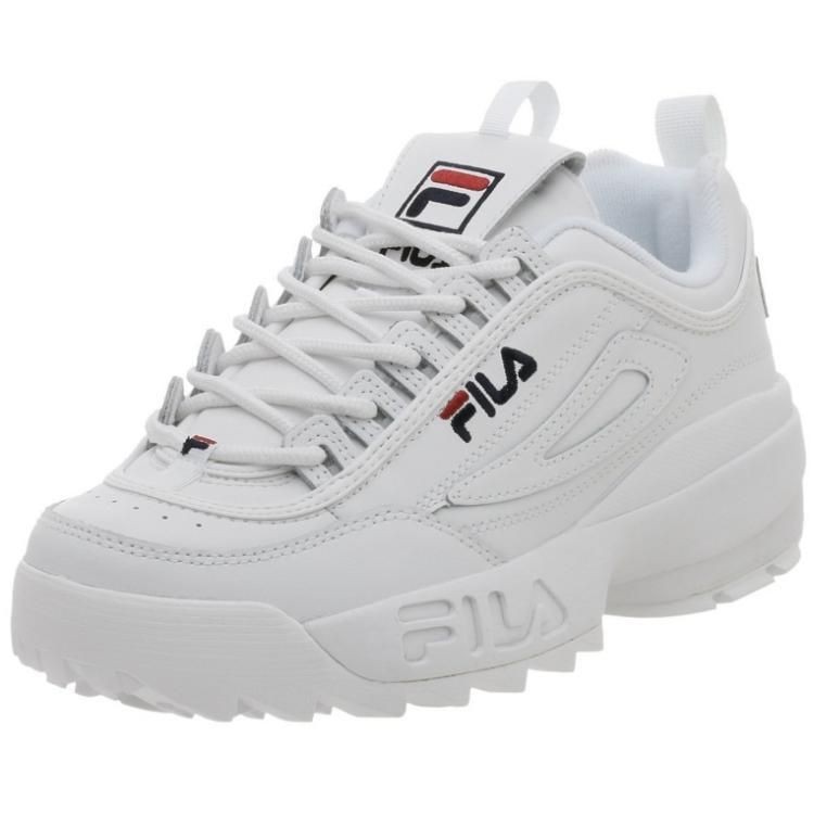   Mens Disruptor II Sneaker Cross Training Shoe Trainer White Blue Red