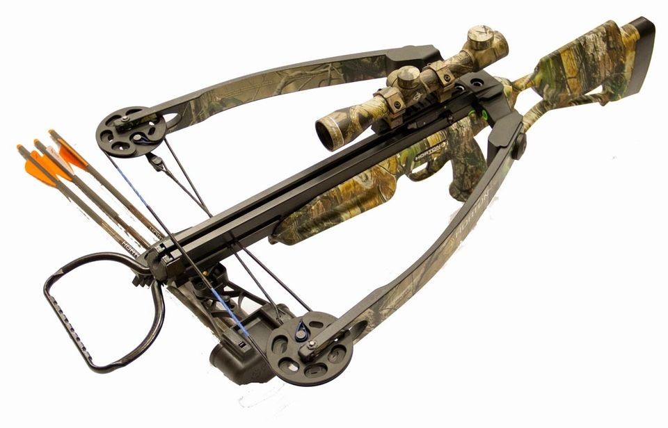 NEW 2012 Horton Havoc Crossbow Full Camo Package with Camo Scope CB883