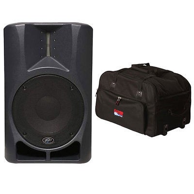 Peavey Impulse 12D 1200 Watt Powered 12 PA Loudspeaker w/ Gator 