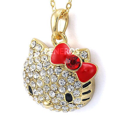 swarovski hello kitty necklace in Jewelry & Watches