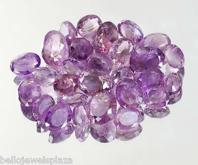 63.3 Cts Lot of Brazilian Amethyst Gemstones   Unmounted Semi Precious 