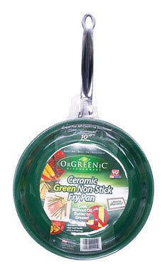 Telebrands Orgreenic Fry Pan As Seen On TV Green (5827 6)  FREE 