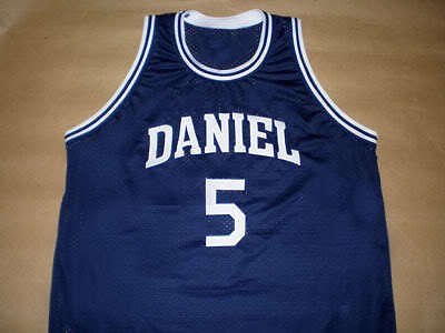 PETE MARAVICH DANIEL HIGH SCHOOL JERSEY BLUE NEW ANY SIZE 