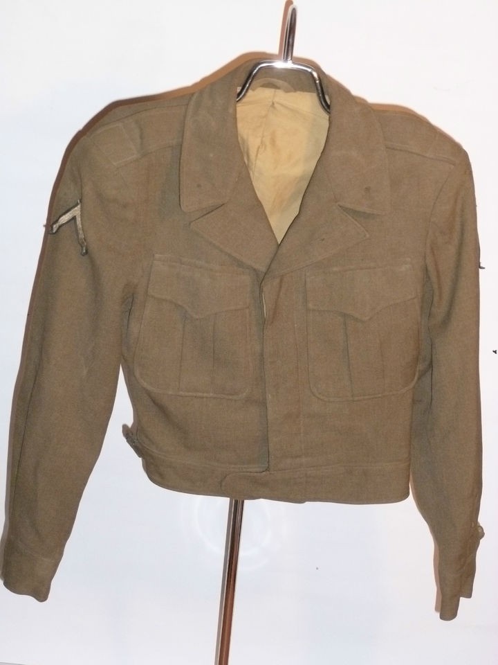 WWII VINTAGE 1944 EISENHOWER IKE U.S. MILITARY JACKET WOOL 36