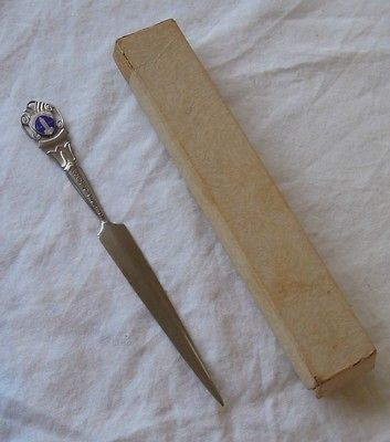 Vintage Rare Rockefeller Center 30 Rock Letter Opener by Enco Inc