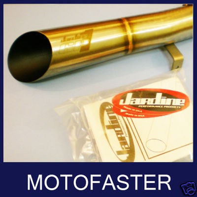 Jardine GP1 Stainless Steel Tip KAWASAKI ZX10R 08 09