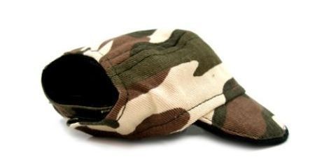 Designer Dog Visor Dog Hat Cap Camo   XL, L, M