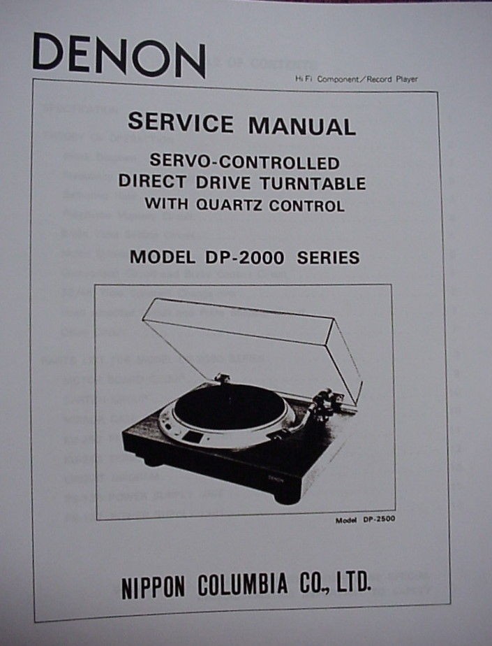 Denon Rubber Turntable Mat from DP 35F EXCELLENT