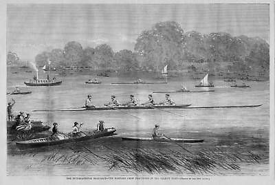 ROWING, HARVARD CREW, SCULLING, INTERNATIONAL BOAT RACE