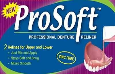 KITS☺Denture Reline Kit☺ProSoft Denture Reliner☺Liner 