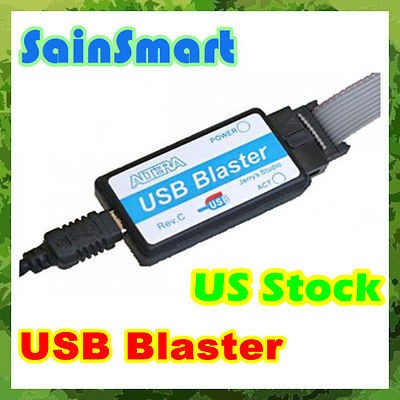   New USB Blaster programmer Cable 4 FPGA CPLD JTAG Development Board.US